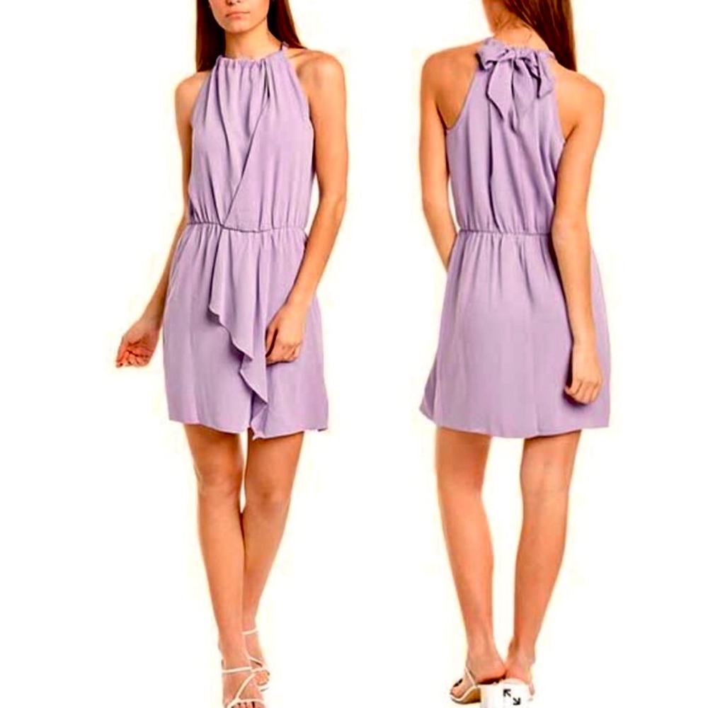 NEW Trina Turk lavender halter dress